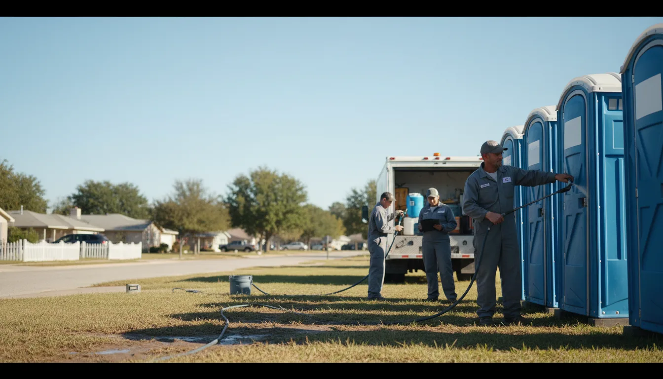 Long-Term Portable Toilet Rental in Hebbronville, TX near me